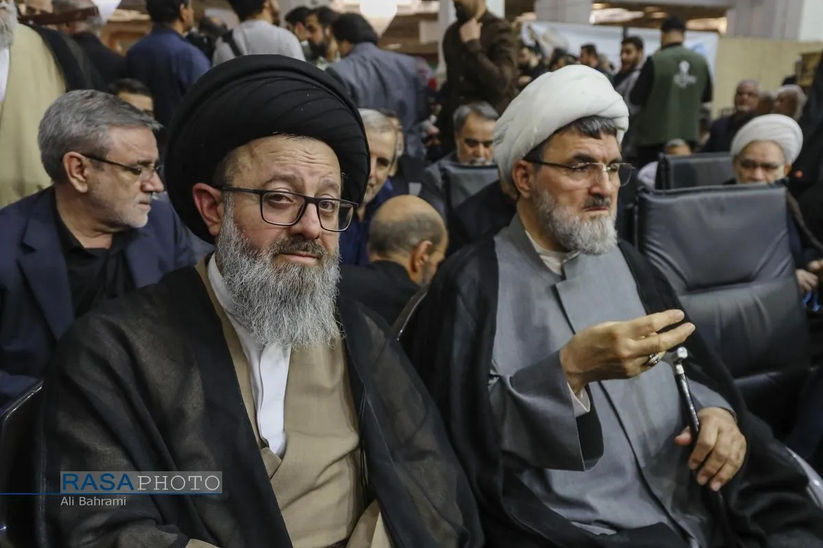 مراسم بزرگداشت چهلم شهیدان لاریجانی