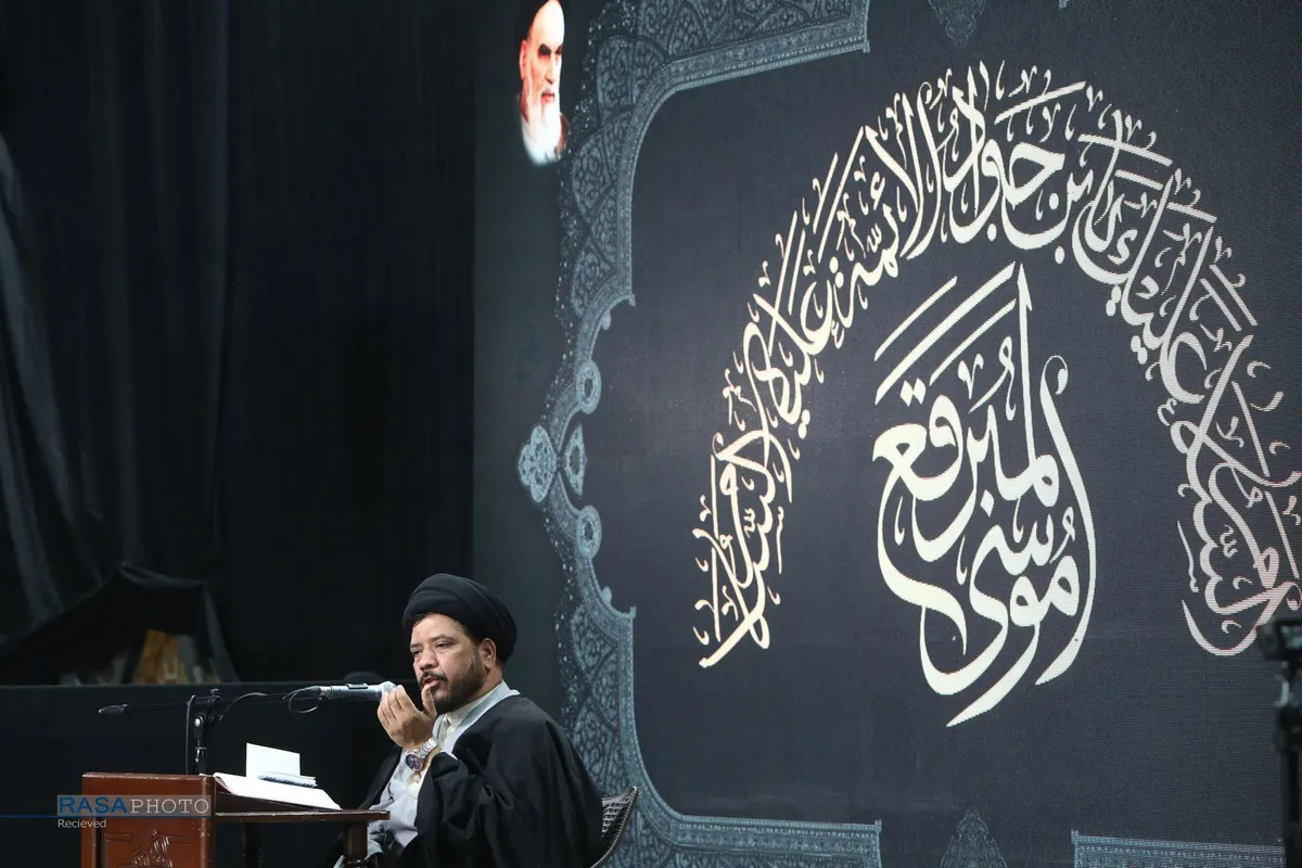 حال و هوای آستان امامزاده موسی مبرقع در ایام ارتحال ایشان