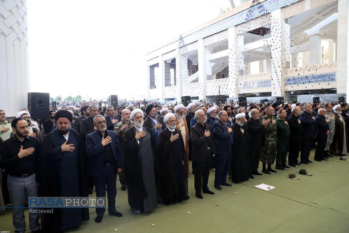 مراسم بزرگداشت مجاهد کبیر و پرچمدار مقاومت شهید سیدحسن نصرالله با حضور رهبر انقلاب