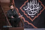 مراسم عزاداری شب تاسوعای حسینی (علیه&zwnj;السلام) در حسینیه امام خمینی (ره)