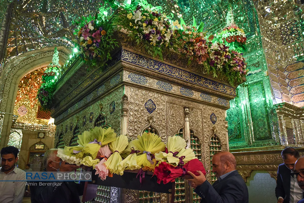مراسم روز گرامیداشت حضرت احمد بن موسی الکاظم (ع) در شیراز&lrm;