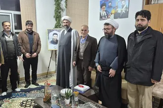 دیدار مدیرعامل خبرگزاری رسا با خانواده اولین شهید مدافع حرم چهارمحال و بختیاری