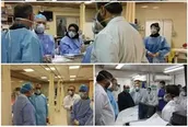 حضور سرزده زاکانی در بیمارستان کامکار قم و بررسی میدانی وضعیت کرونا
