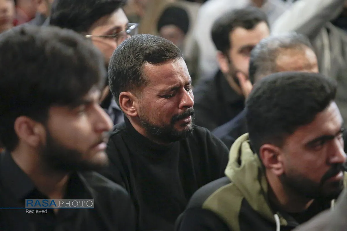 اجتماع عزاداران رهبر شهید انقلاب در حرم مطهر رضوی