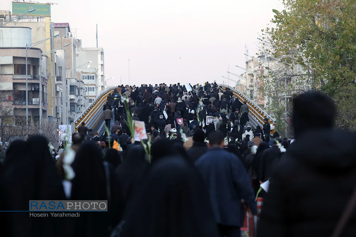 تشییع باشکوه سپهبد شهید حاج قاسم سلیمانی در تهران