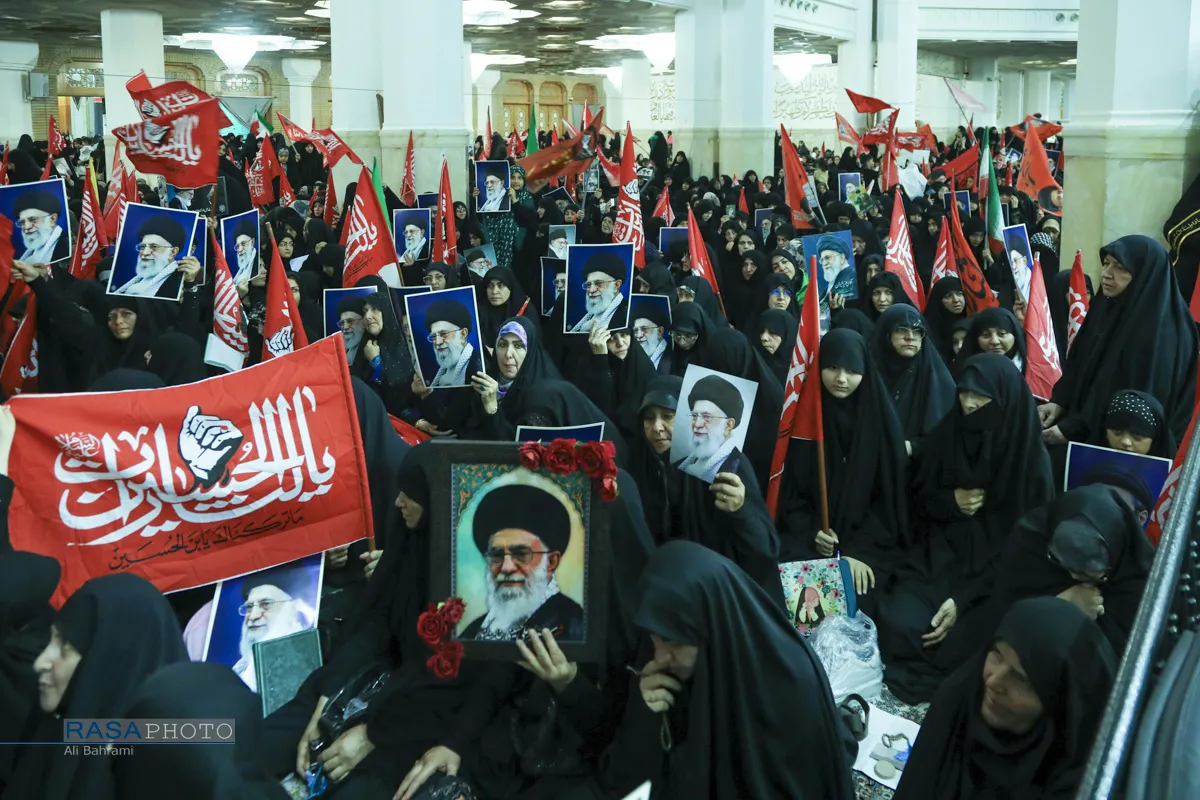 مراسم بزرگداشت چهلم تشییع و تدفین &laquo;آقای شهید ایران&raquo; در قم

