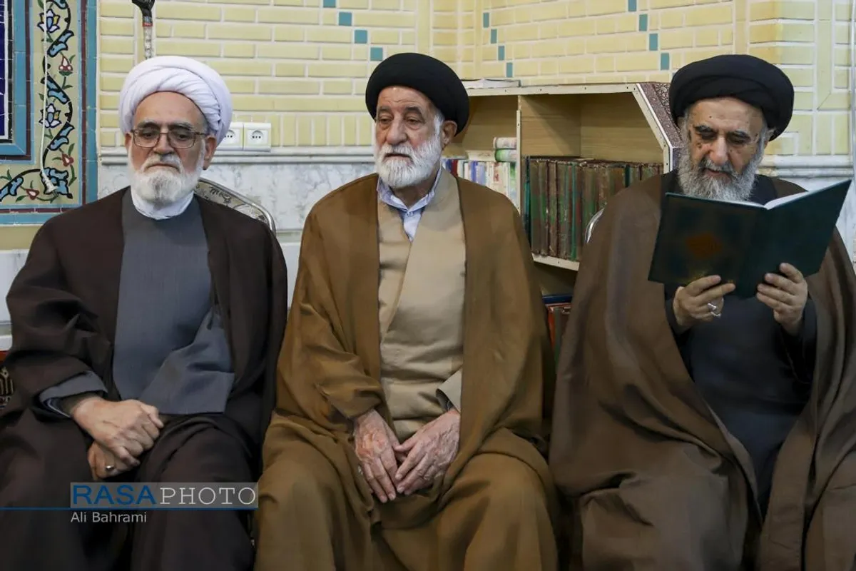 مراسم بزرگداشت شهدای عدالت و حجت الاسلام نیری در قم