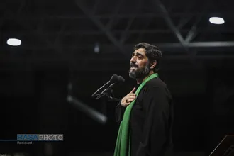 دومین شب مراسم عزاداری حضرت اباعبدالله الحسین (ع) از طرف رهبر انقلاب