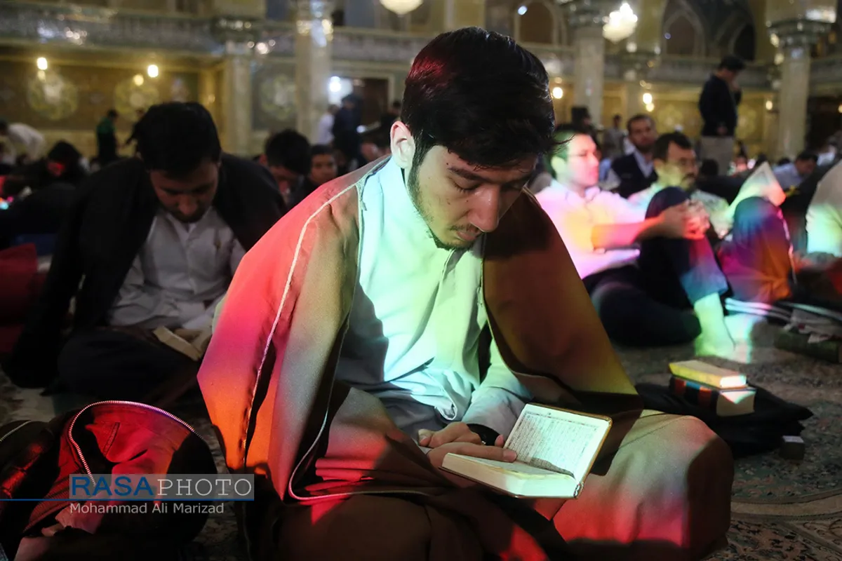 اعمال ام داود در مراسم معنوی اعتکاف | قم مسجد امام حسن عسکری