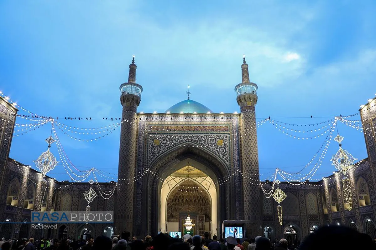 مراسم تحویل سال ۱۴۰۳ در حرم مطهر رضوی