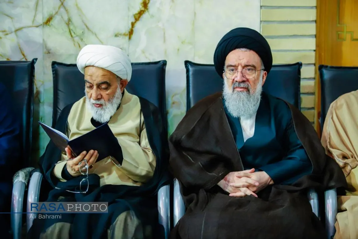 مراسم بزرگداشت شهدای اقتدار و چهلم شهدای روحانیت
