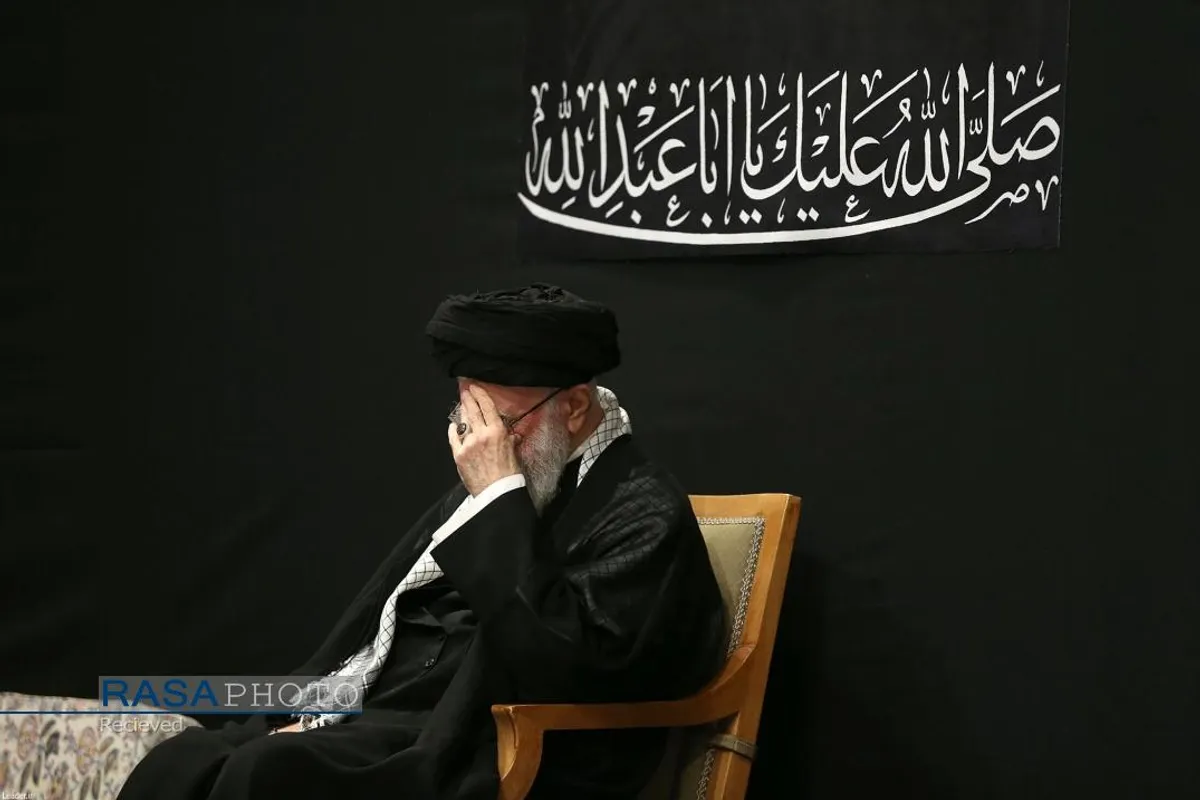 مراسم عزاداری شب عاشورای حسینی (علیه&zwnj;السلام) با حضور رهبر انقلاب