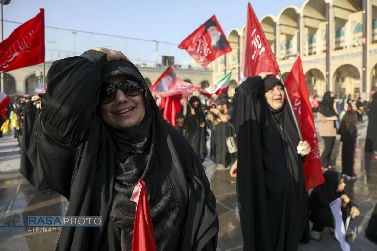 مراسم وداع با رهبر شهید انقلاب - ۲