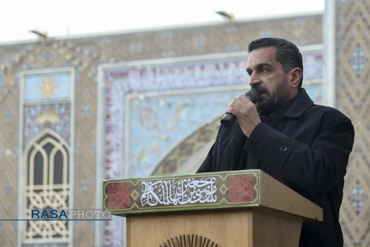 عزاداری روز شهادت حضرت امام موسی بن جعفر (علیه&zwnj;السلام) در حرم مطهر رضوی