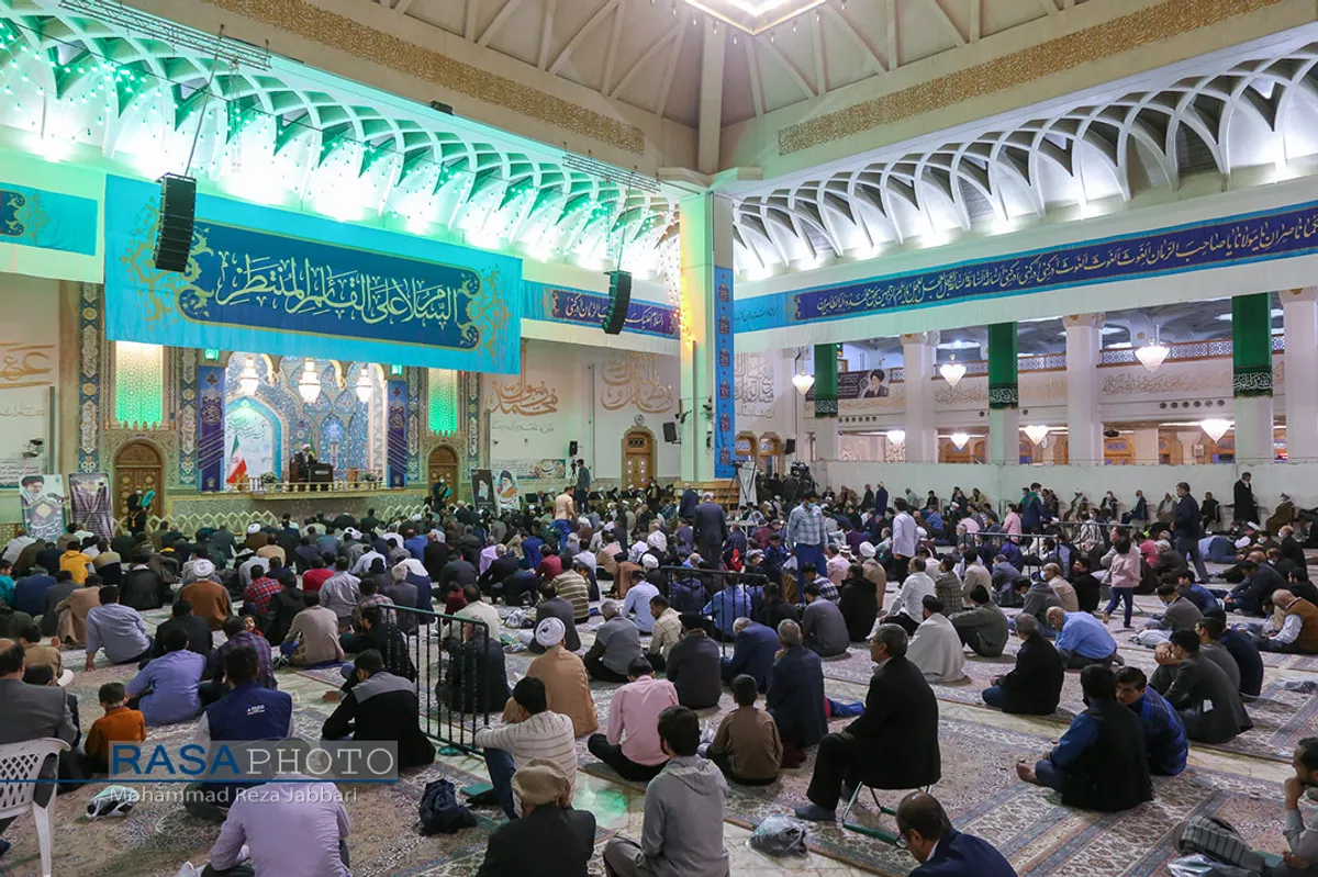 مراسم هفتمین روز درگذشت آیت الله علوی گرگانی&lrm;&lrm;&lrm;&lrm;