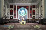 آیین خطبه&zwnj;خوانی شب شهادت امام رضا (ع) در حرم مطهر رضوی