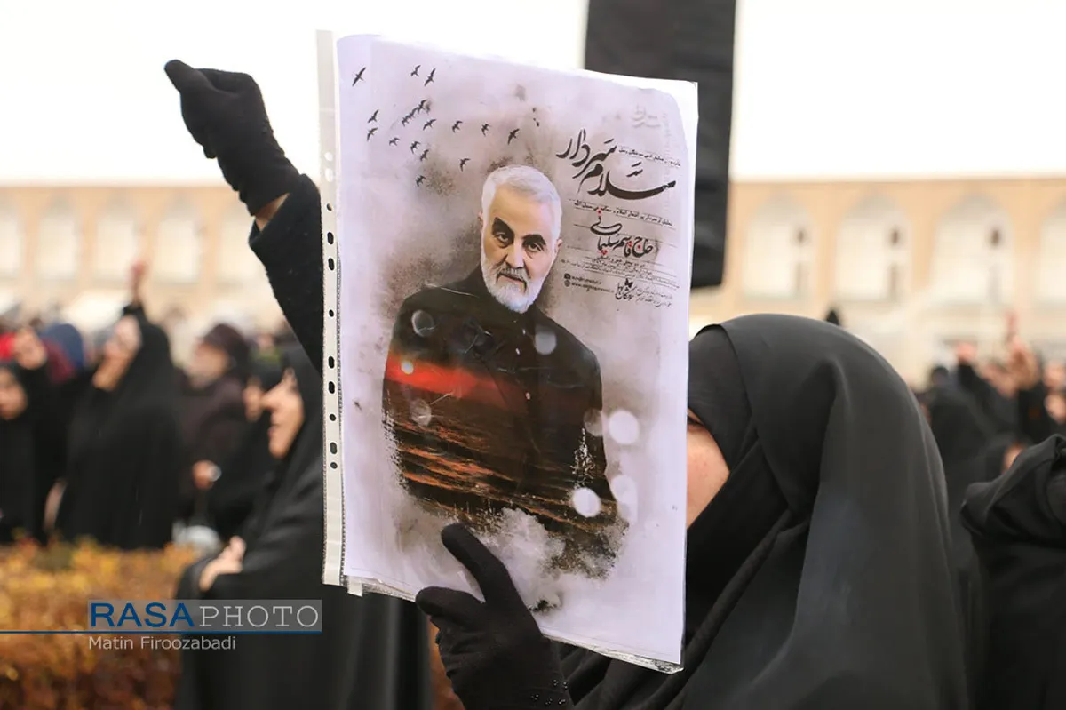 تجدید میثاق مردم اصفهان با سردار شهید حاج قاسم سلیمانی