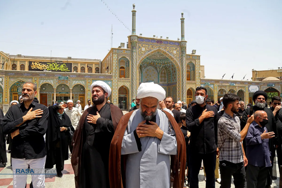 عزاداری روز شهادت حضرت امام جوادالائمه (علیهم السلام) درحرم کریمه اهلبیت (س)