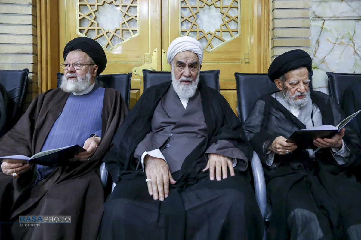 مراسم بزرگداشت مرحوم حضرت آیت الله شبیری زنجانی
