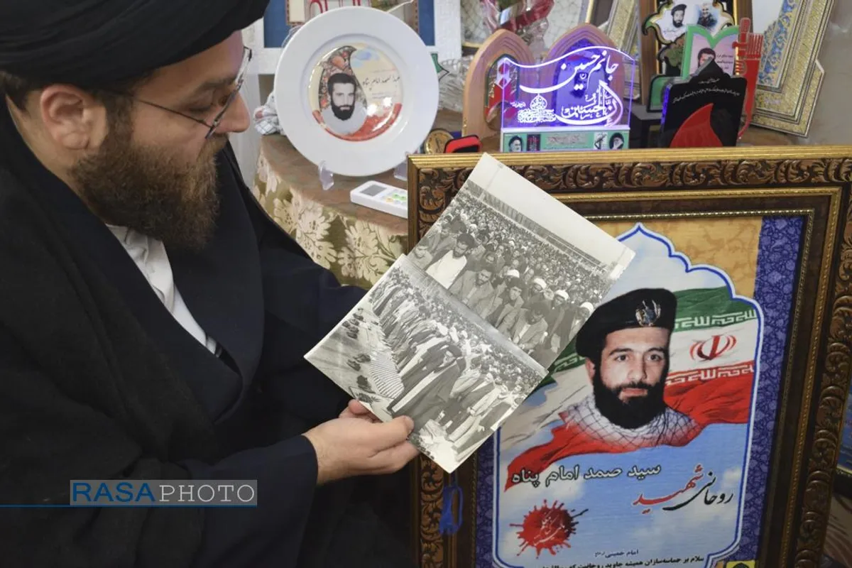 دیدار مدیرعامل رسا با خانواده روحانی شهید حجت&zwnj;الاسلام سید عبدالصمد امام&zwnj;پناه در تبریز