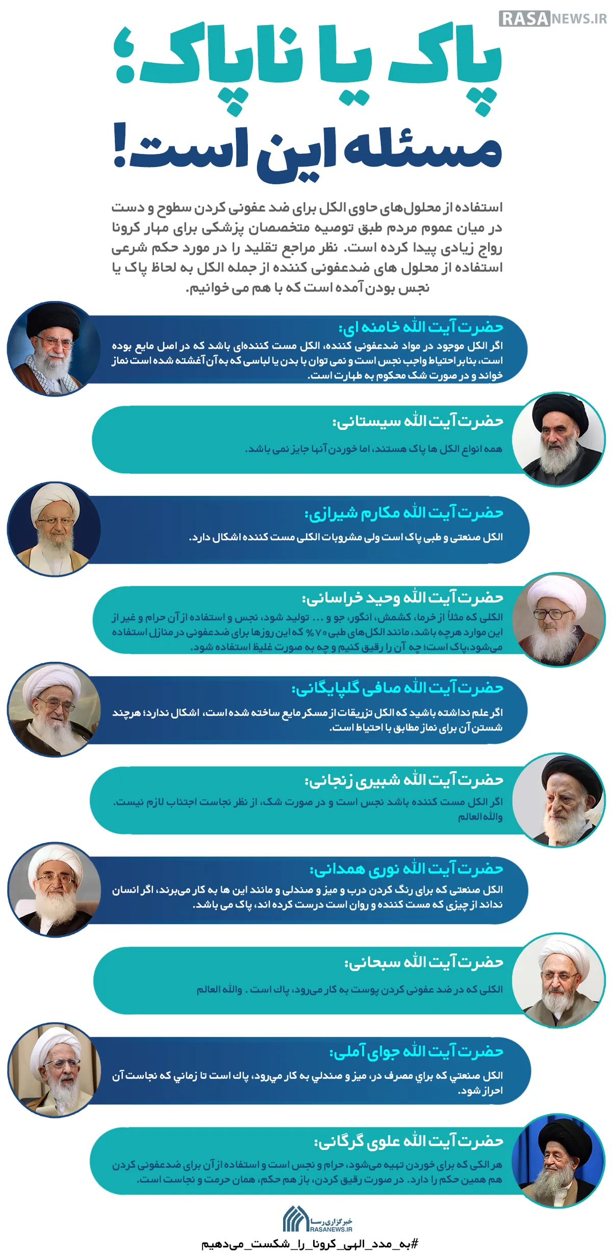 اینفوگرافیک | پاک یا ناپاک؛ مسئله این است!