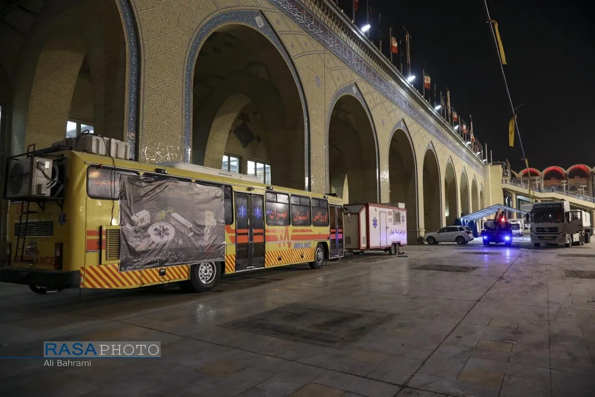 آخرین مراحل آماده سازی محل برگزاری بزرگترین وداع تاریخ