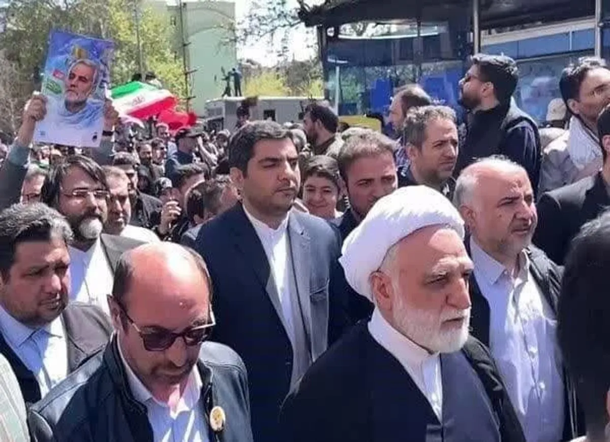 حضور شخصیت های حوزوی در راهپیمایی روز جهانی قدس