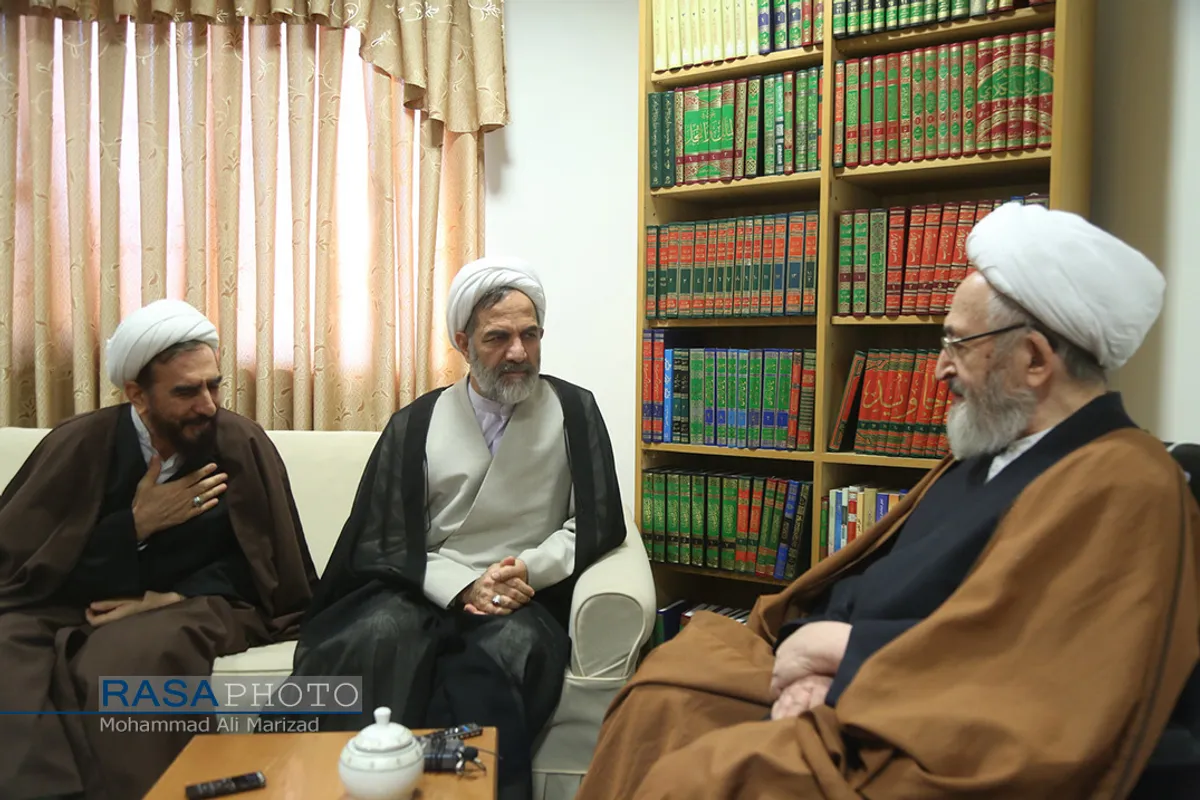 دیدار رئیس سازمان بازرسی کل کشور با مراجع تقلید