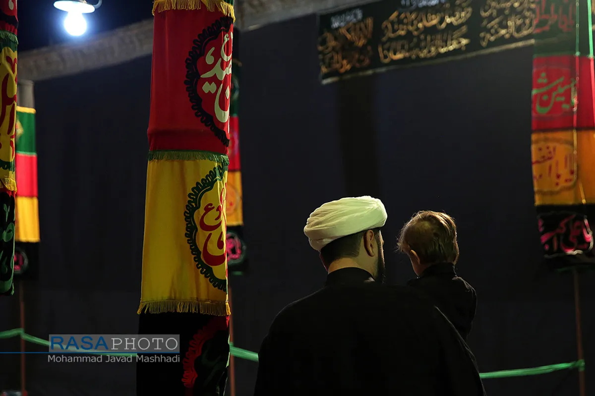 عزاداری دهه اول محرم در حسینیه قماش فروش&zwnj;های مشهد