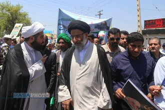 به سوی قدس | راهپیمایی روز جهانی قدس در اهواز