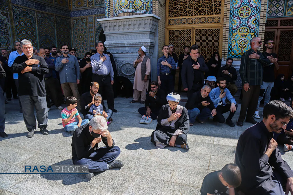 عزاداری روز شهادت حضرت امام حسن عسکری (علیه السلام) در قم