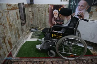 تشرف حضرت آیت الله شبیری زنجانی به حرم حضرت فاطمه معصومه (سلام&zwnj;الله&zwnj;علیها)