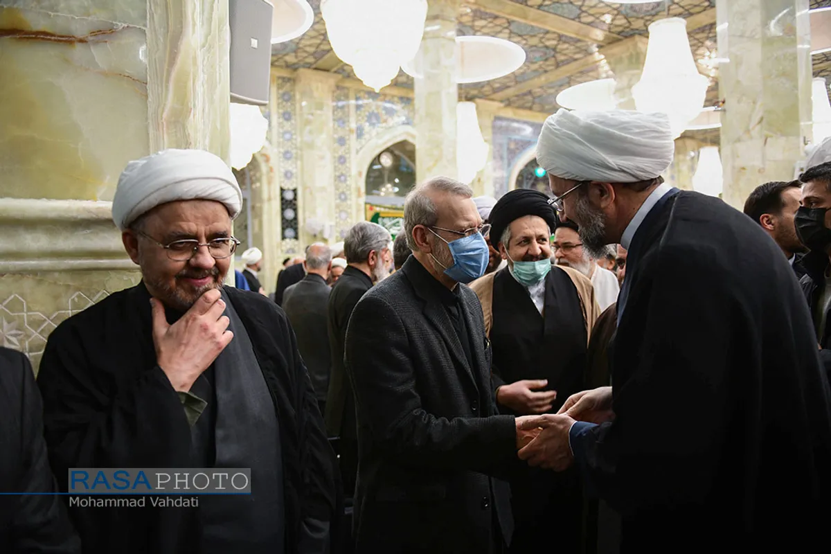 مراسم ختم همسر شهید آیت&zwnj;الله مطهری در قم