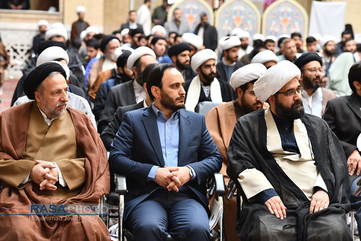نشست پرسش و پاسخ سخنگوی دولت با اساتید و طلاب حوزه علمیه خراسان&lrm;&lrm;