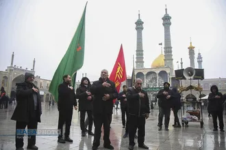 عزاداری روز شهادت امام هادی(ع) در حرم کریمه اهل&zwnj;بیت (ع)