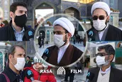 گزارش میدانی | حرم مامن و ماوای عاشقان است