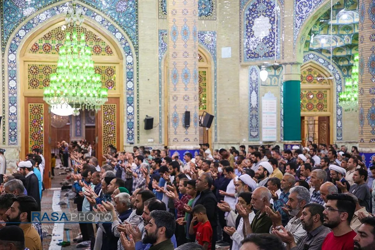 اقامه نماز عید سعید قربان در مسجد مقدس جمکران