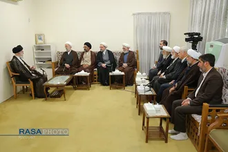 دیدار دست&zwnj;اندرکاران همایش بزرگداشت آیت&zwnj;الله ناصری دولت&zwnj;آبادی با رهبر انقلاب