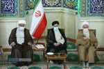 دیدار جمعی از علما و شخصیت&zwnj;های حوزوی با رئیس جمهور