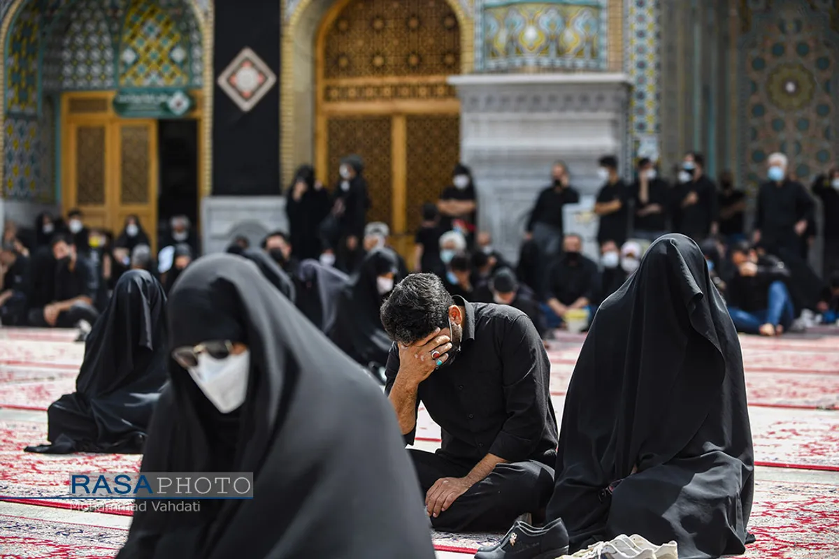 حال و هوای حرم کریمه اهلبیت (ع) در تاسوعای حسینی (ع)