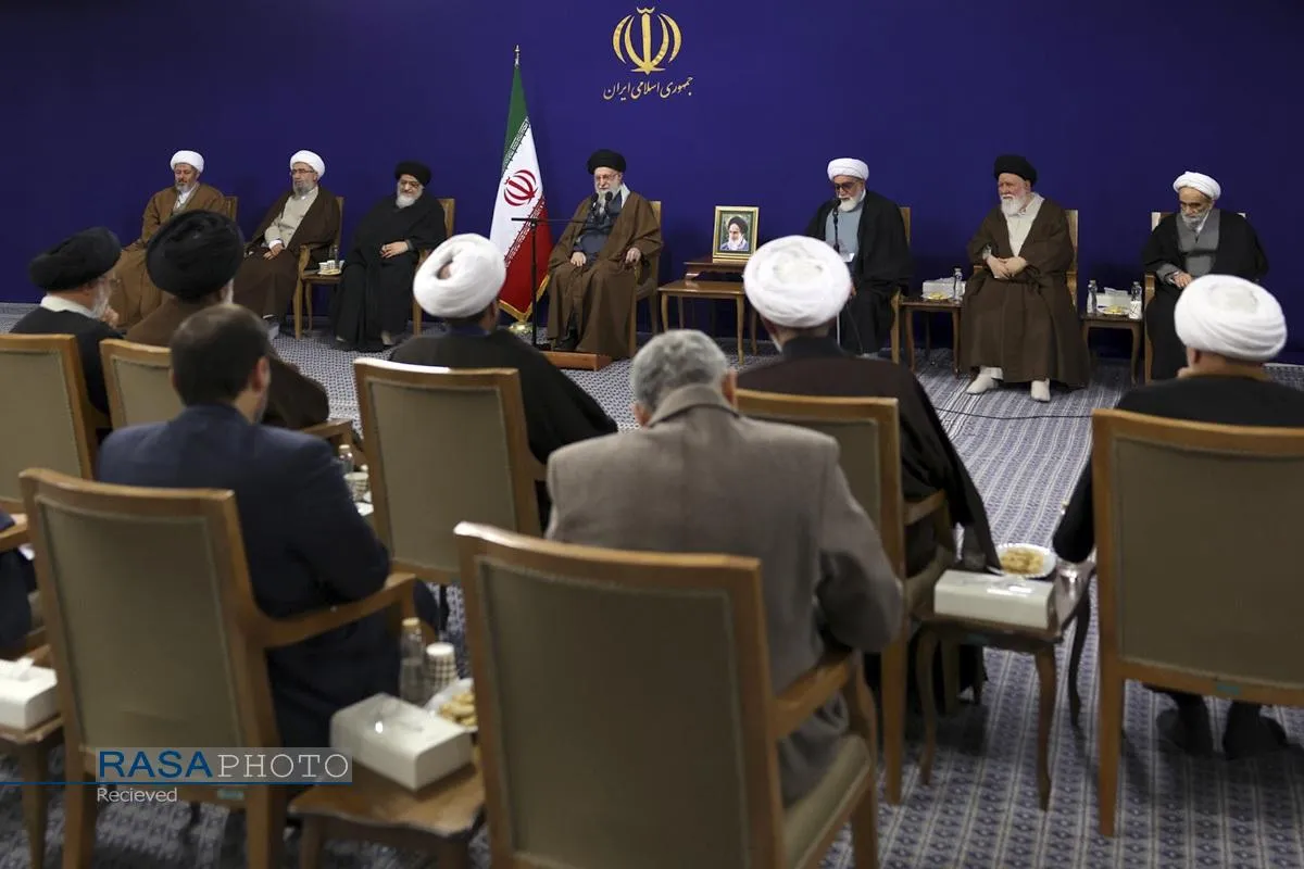 دیدار اعضای ستاد برگزاری کنگره بزرگداشت آیت&zwnj;الله میلانی با رهبر معظم انقلاب