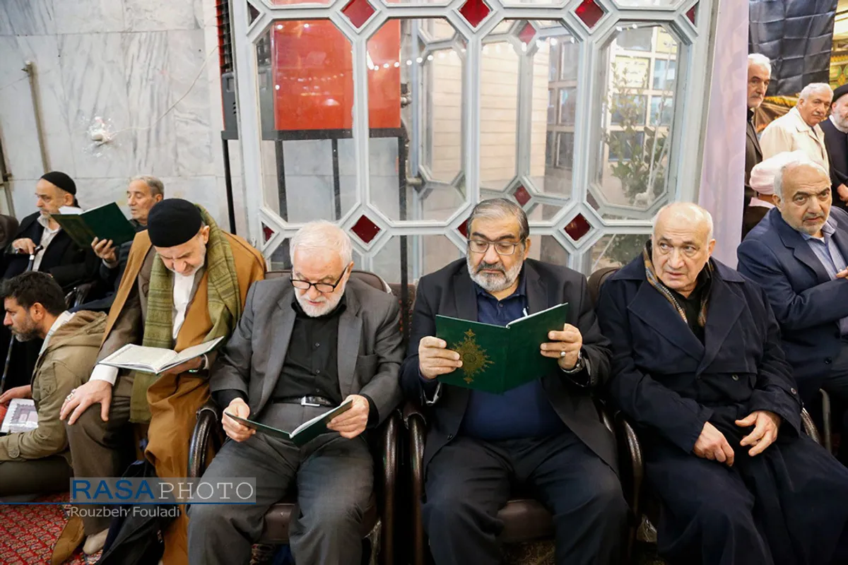 مراسم ترحیم آیت&zwnj;الله سیدمحمدمهدی موسوی خلخالی در تهران