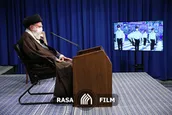 ارتباط تصویری فرمانده کل قوا با مراسم مشترک دانش‌آموختگی دانشجویان دانشگاه‌های افسری نیروهای مسلح