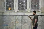 مراسم معنوی اعتکاف در قم