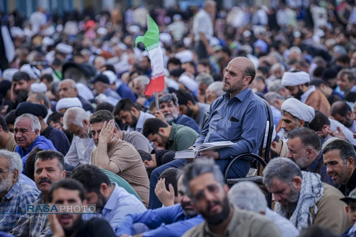 مراسم پر فیض دعای عرفه در مسجد مقدس جمکران