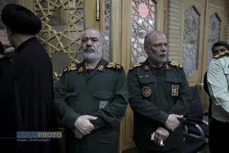 بزرگداشت امام شهید از سوی رهبر معظم انقلاب در حرم کریمه اهل&zwnj;بیت (س)