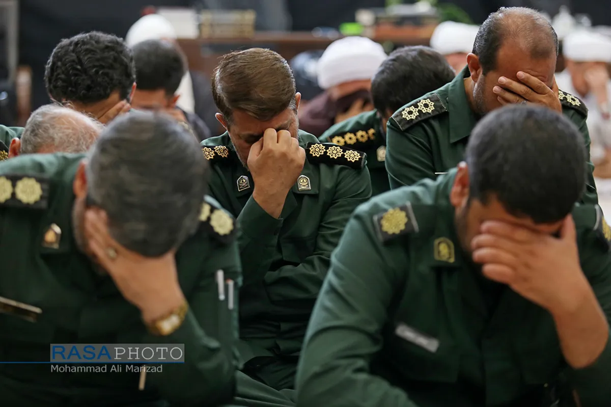 عزاداری روز چهارم محرم در بیت حضرت آیت الله نوری همدانی