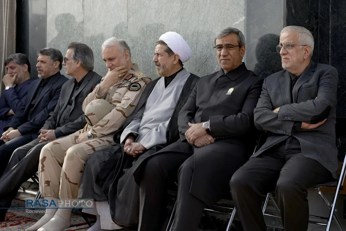 مجلس عزای شهادت رهبر معظم انقلاب (ره) در حرم مطهر رضوی