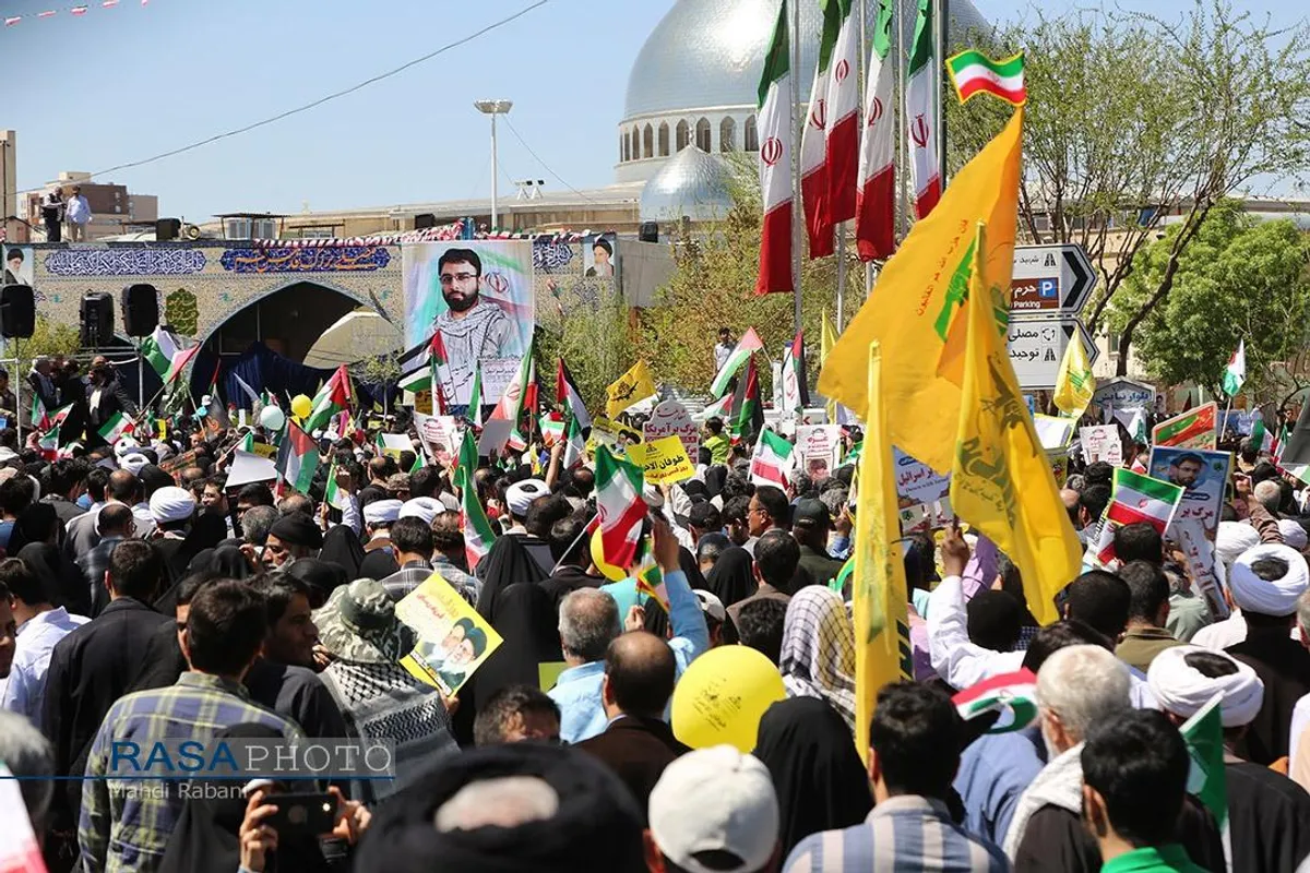 راهپیمایی باشکوه روز قدس در قم
