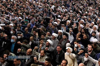 سخنرانی رهبر انقلاب در اجتماع عظیم زائران و مجاوران حرم مطهر رضوی (علیه&zwnj;السلام)